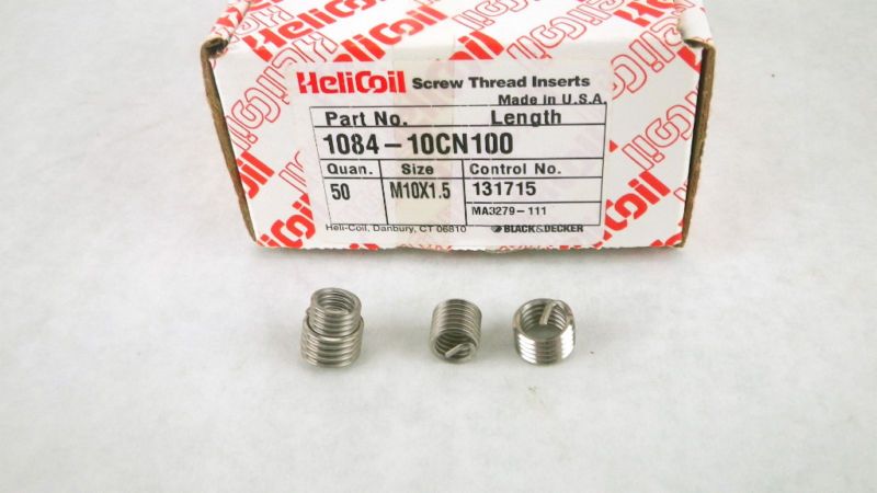 HELICOIL 1084 10CN100 M10X1.5 Screw Thread Inserts Quantity 50 H6 