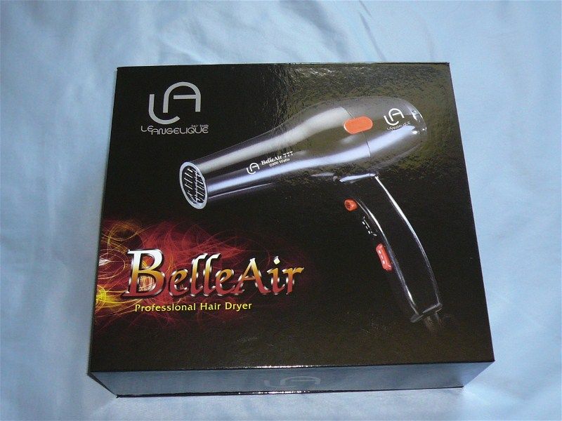 LE ANGELIQUE BELLEAIR 2000 WATTS HAIR BLOW DRYER BLACK  