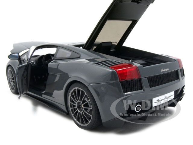 LAMBORGHINI GALLARDO SUPERLEGGERA GREY 1/18 AUTOART  