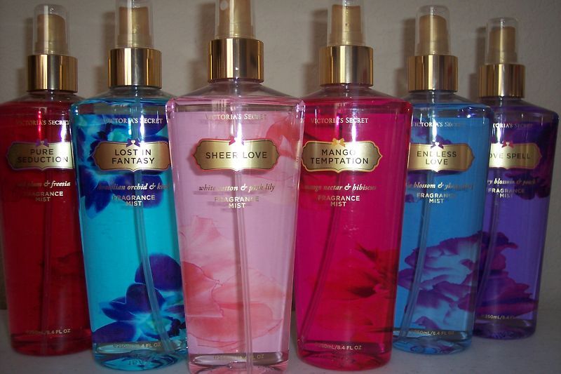 Victorias Secret FANTASY Refreshing Body Mist X6 mix  