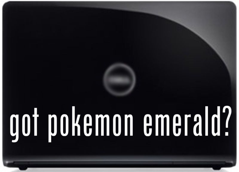 got pokemon emerald? Vinyl Decal Car Sticker PARODY  