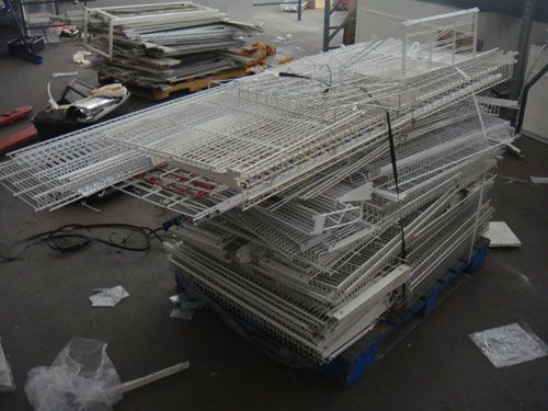 Store Shelving Misc. Pallets over 500 Pieces  