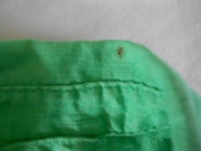 TODDLER BOYS SIZE 3T CHILDRENS PLACE SPRING GREEN 100% LINEN L/S 