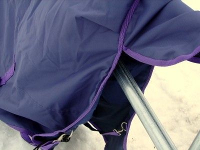 74 WATERPROOF Turnout Horse WINTER BLANKET 600D PURPLE  