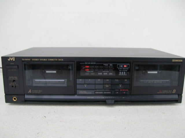 Working JVC TD W444 Dual Tape Deck  