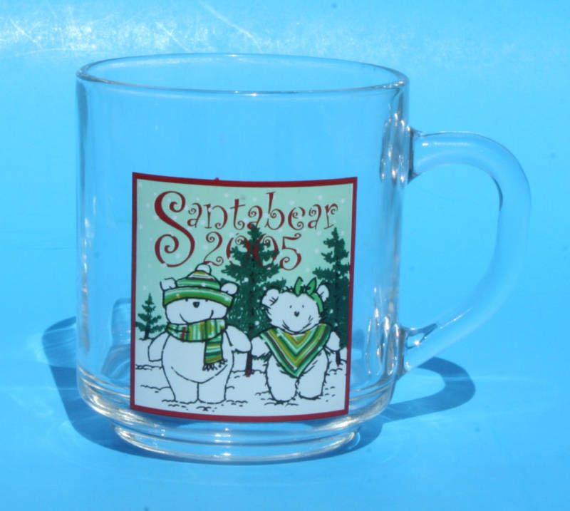 Santa Bear Mug Marshall Fields 2005 Xmas Missy Tree WOW  