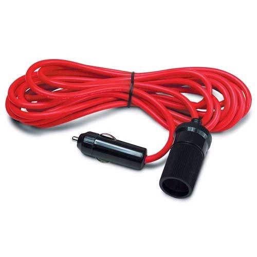 Roadpro RP 203EC 12V 12 Inch Extension Cord With Cigarette Lighter 