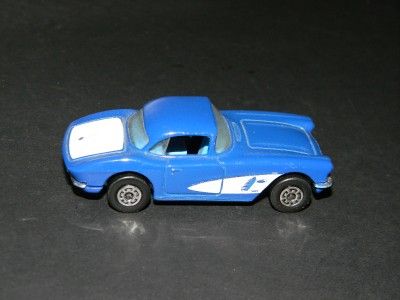 VINTAGE 1982 MATCHBOX 1962 CORVETTE BLUE EX  