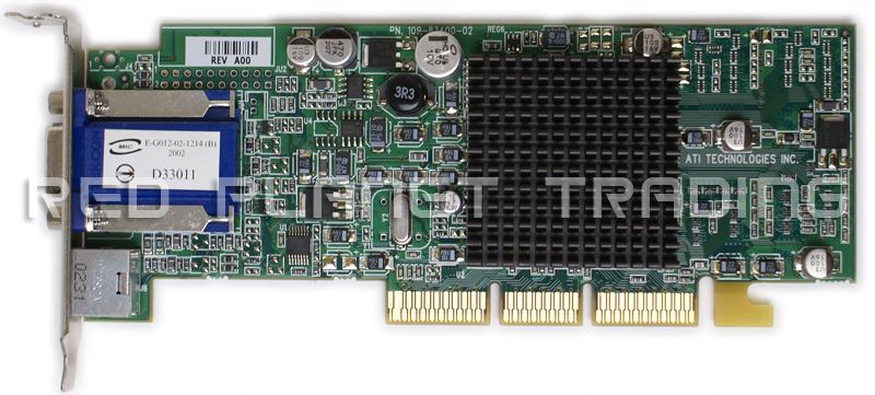 NEW Dell ATI Radeon 7500 Low Profile VGA AGP 32MB Graphic Video Card 