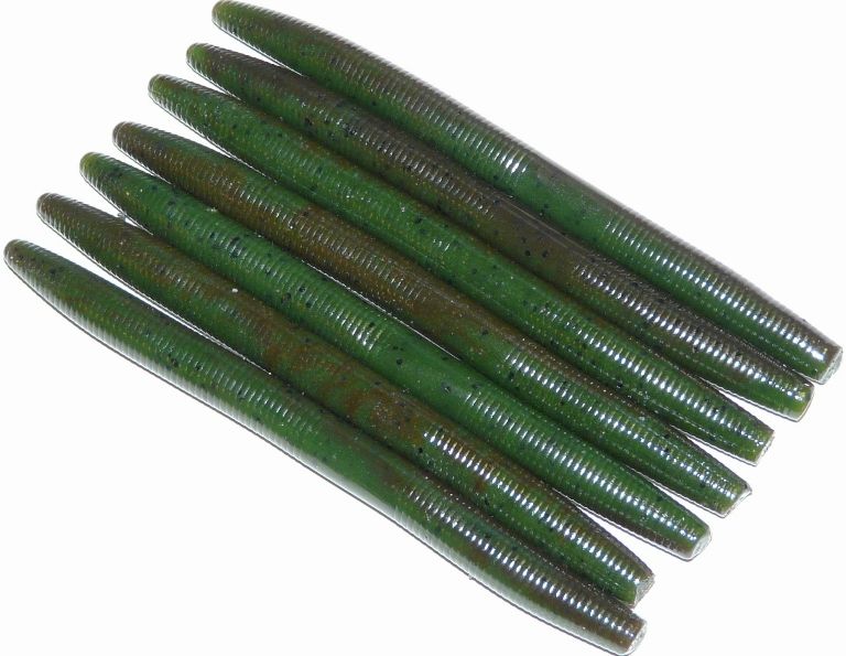 Hand pour 5 Senko Aluminum Lure Bait Mold Worm Stick Bass Fishing 