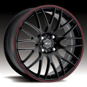 MSR 045 Wheels Rims, 18 x 8, MUSTANG CAVALIER NEON  