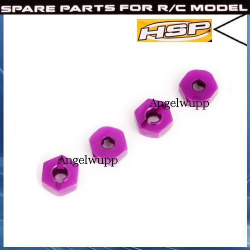 HSP 02134 Spare Parts For 1/10 R/C Model Car Wheel Hex 102042 4PCS 