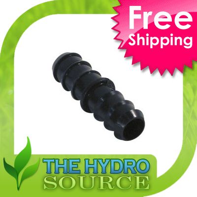 50) 1/2 Drip Irrigation Barbed Straight Connector  