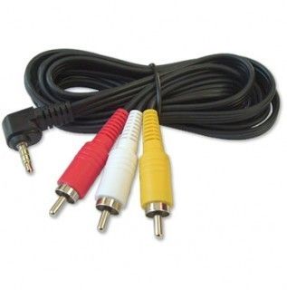 Sony/Canon/Panasonic/Samsung A/V AV camcorder cable  