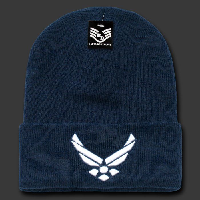 Military Long Beanies,AirForce Wing