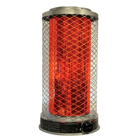 LP RADIANT HEATER 125K BTU TORPEDO PORTABLE VARIABLE  