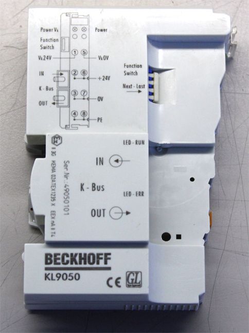 Beckhoff KL9050 Terminal Bus Coupler Extension  