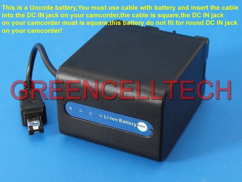 Battery + Charger for JVC GZ HM50RUS GZ HM50U GZ HM650 GZ HM650BEU GZ 