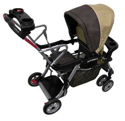 BABY TREND Sit N Stand LX Stroller Vanilla Bean w/Tray  