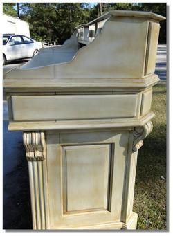 STORE COUNTER Antique FRENCH old restaurant desk reception cottage 