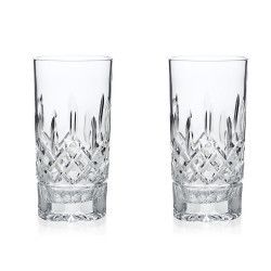 WATERFORD CRYSTAL STEMWARE LISMORE HIBALL 12 OZ BOXED PAIR  