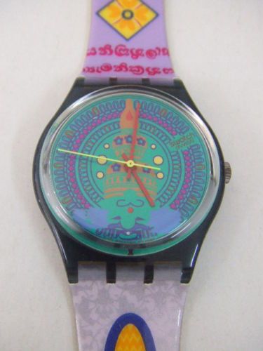 GM111 New Swatch   93 Sari Hindu Myth God India Culture  