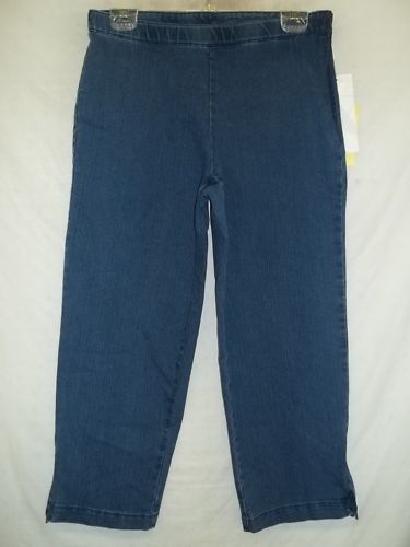 New Womens STYLE & CO Stretch Denim Leggings 4 NWT  