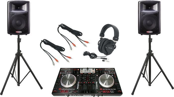 Numark NS6 / Harbinger APS12 DJ Package  