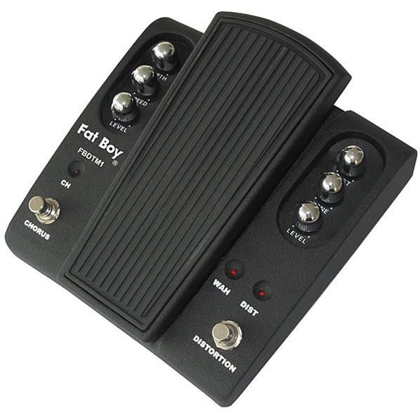 ELECTRIC GUITAR WAH, DISTORTION & CHORUS EFFECT PEDAL  