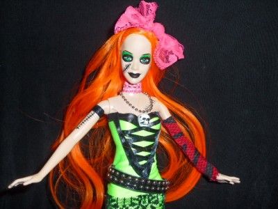 Punk Rocker Goth emo ~ OOAK Barbie doll  