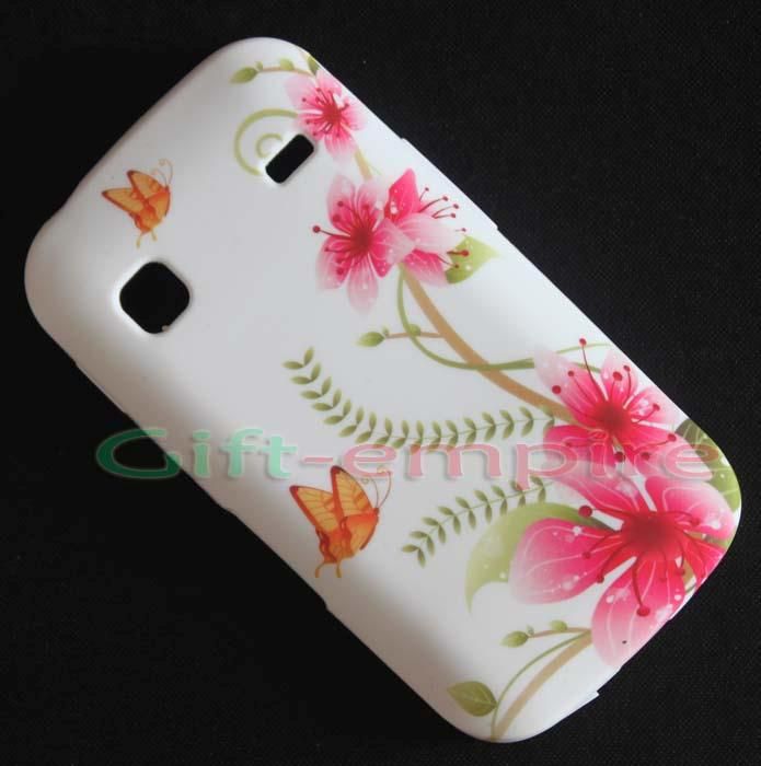 3x Elegant Flower Soft Case Skin Cover For Samsung Galaxy Gio S5660 