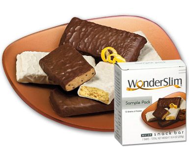 WonderSlim Diet Bars Sample Pack   Weight Loss  