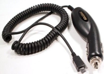   auto power adapter charger for your cell phone durable coil cord for