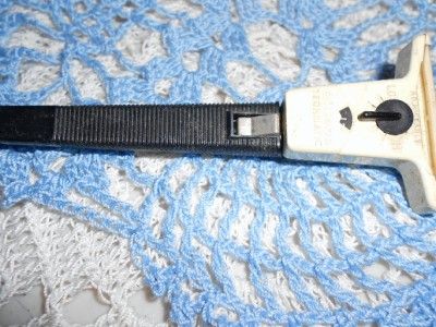 Vintage Razor Gillette Techmatic Adjustable Lo Hi  