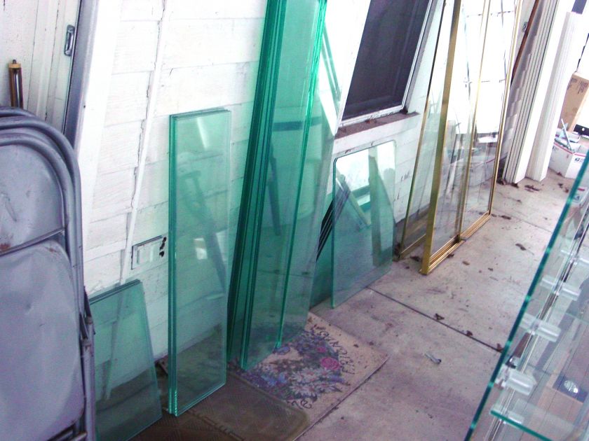 10 X 34 Pane of Glass 48 X 8 Pane of Glass Glass Pieces