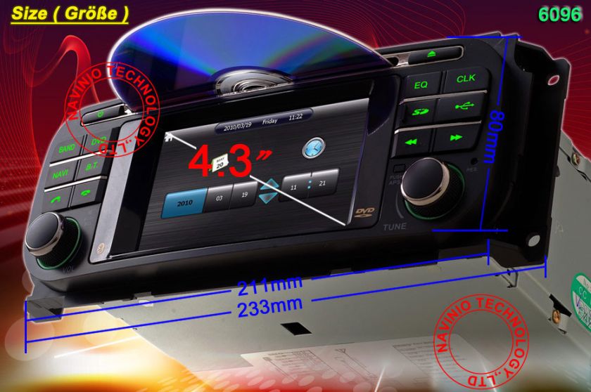   Car DVD GPS Navigation Jeep Grand Cherokee Wrangler Liberty Multimedia