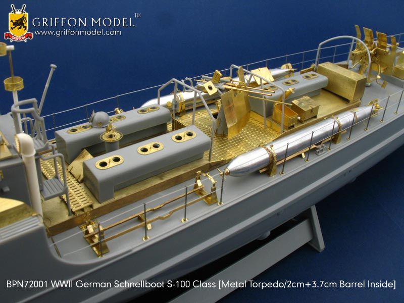 Griffon BPN72001 1/72 Schnellboot S 100 Premium Edition  