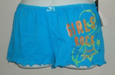 Hannah Montana boxer pj Girls small Girls ROCK BLUE nwt  