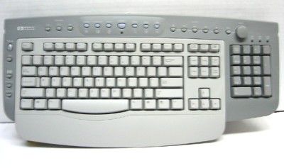 NEW HP 6511 MULTIMEDIA PS2 KEYBOARD VOLUME INTERNET KEY  