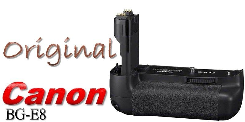 Canon Genuine BG E8 BGE8 battery grip for EOS 550D 600D  