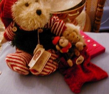 BOYDS ELMO Q ELFBEARY 10 BEAR HAND SIGNED #1621/4000  