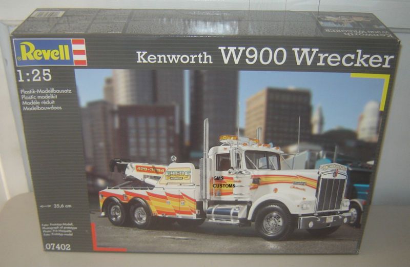 Revell Germany Kenworth W 900 WRECKER BODY 1/25 Truck  