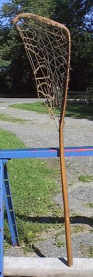 Vintage Indian Mohawk Wooden 48 Lacrosse Stick LARGE  