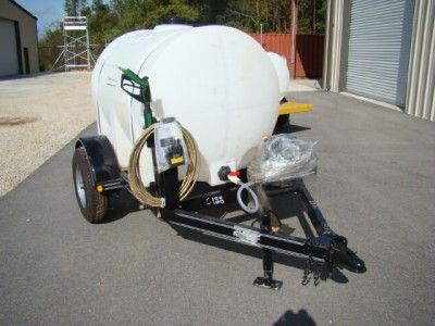 New 3300 PSI Pressure Washer 525 Gallon Tank Trailer  