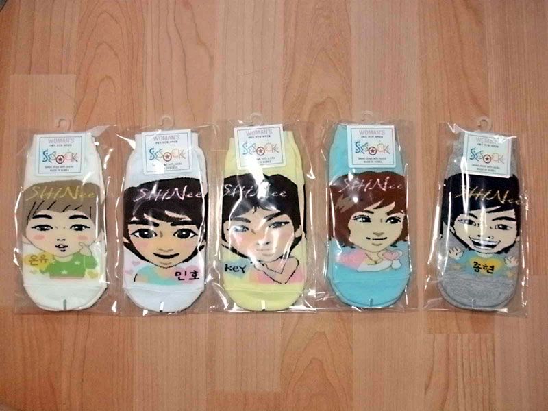 Pair of Socks ★ Shinee★ KOREAN K POP TOP CUTE  