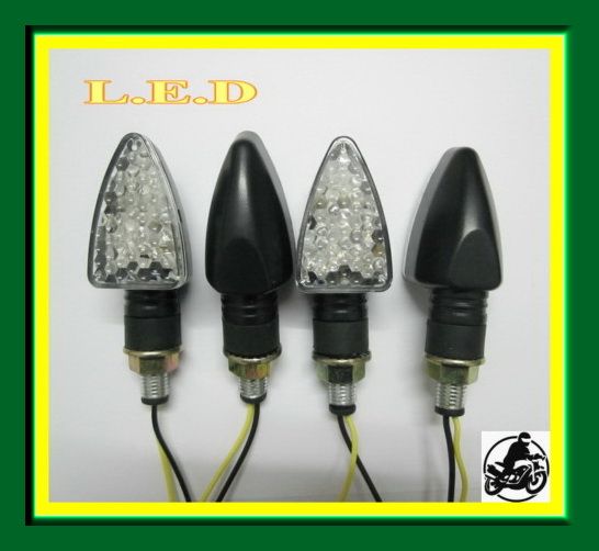 4X LED Mini Blinker Yamaha Honda Suzuki Bmw Ktm E MARK  