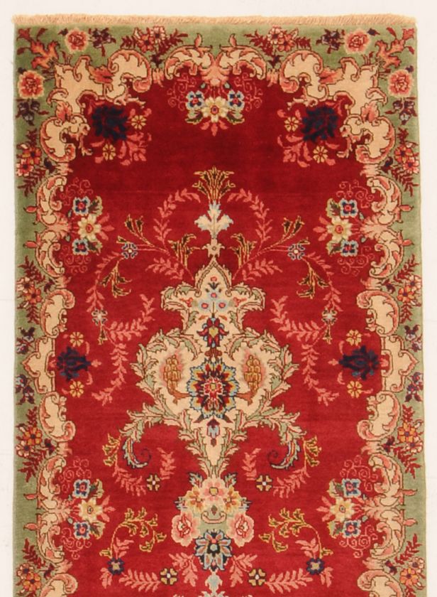 Runner Area Rugs Handmade Persian Wool Tabriz 12  