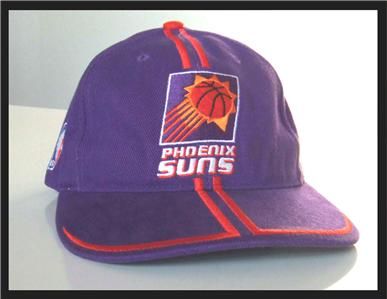 Phoenix Suns Base Ball Hat Cap Purple NBA Adult OS  