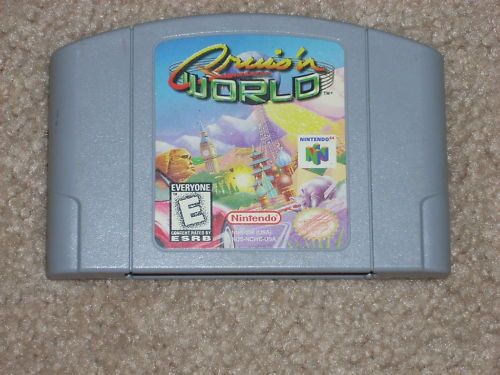 CRUISN WORLD N64 NINTENDO 64 GAME*** 045496870256  