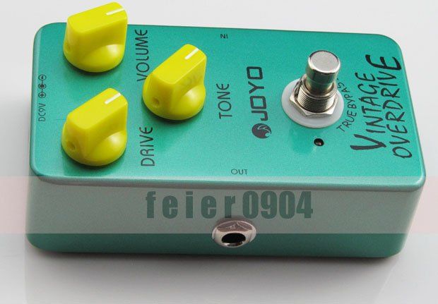 JOYO JF 01/Effect Pedal Vintage Overdrive, electric bass dynamic 